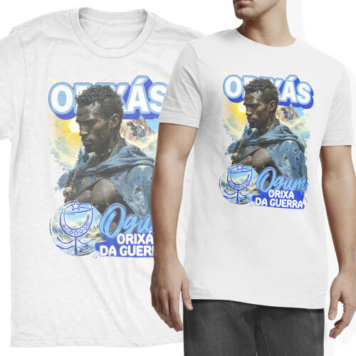 Artes Orixás Umbanda Sublimação Camisetas A3 Mockups