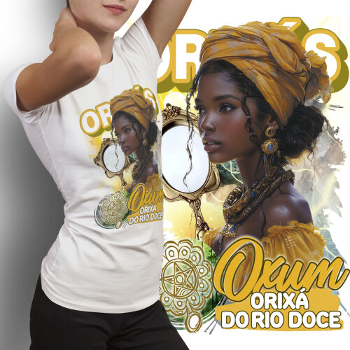 Pacote 12 Artes Camisetas Orixás Umbanda Sublimação A3