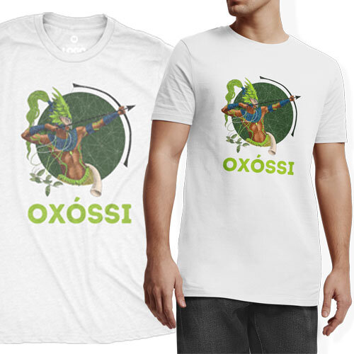 Artes Camisetas Orixás Umbanda Sublimação Mockups