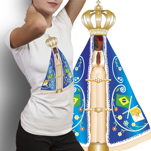 Pack 600 Artes Vetores Sublimação Camisetas Santos Religião