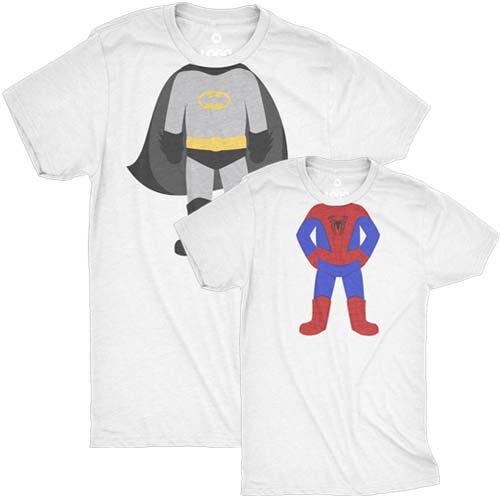 Estampas Meio Corpo Heróis Sublimação Artes Corel Camisetas