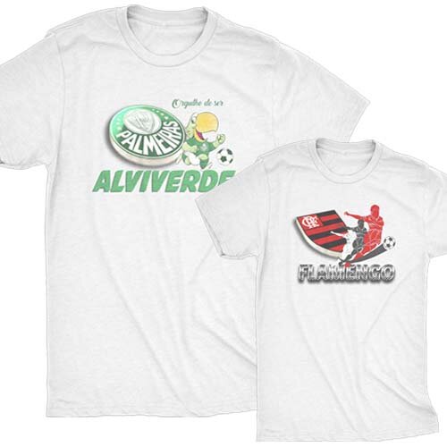 Pack Artes Brasileirão Sublimação Futebol Times Camisetas