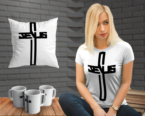 Artes Gospel Evangélicas Canecas Camisetas Almofadas Mockups