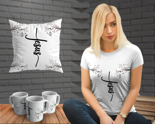 Estampas Evangélicas Canecas Camisetas Almofadas Gospel Cdr