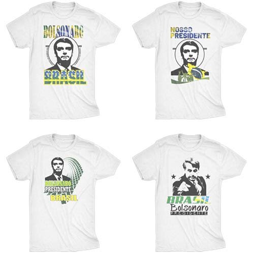 Pacote Artes Camisetas Bolsonaro Sublimação Mockups