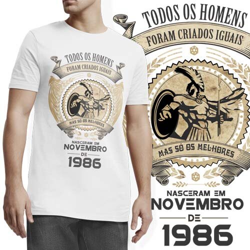 Pacote Artes Todos Nascem Signos Times Camisetas
