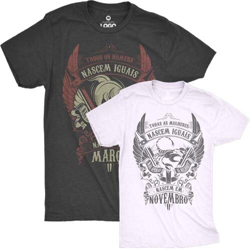 Estampas Signos Camisetas Sublimação Artes Editáveis