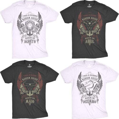 Artes Camisetas Signos Estampas Editáveis Sublimação