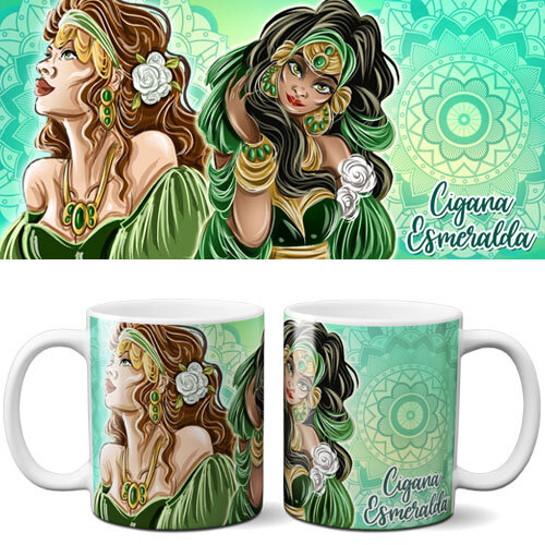 Pack Artes Orixás Editáveis Canecas Mockups Estampas