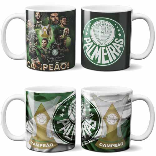 Estampas Palmeiras Campeão Libertadores Brasileirão Artes