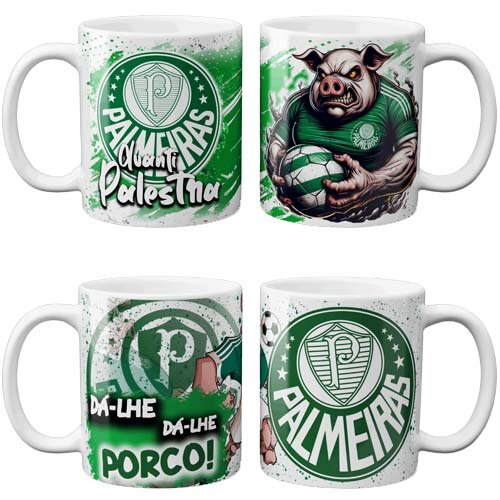 Artes Palmeiras Brasileirão Libertadores 100 Estampas