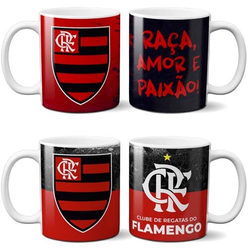 Artes Flamengo Campeão Sublimação Canecas Mockups Estampas