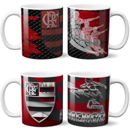Artes Flamengo Campeão Sublimação Canecas Mockups Estampas