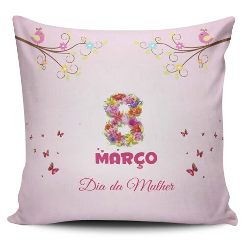 Artes Almofadas Dia Mulher Mockups 30 Estampas Sublimação