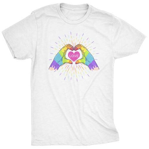 Artes Sublimação Camisetas Lgbt Orgulho Gay Editáveis Mockup