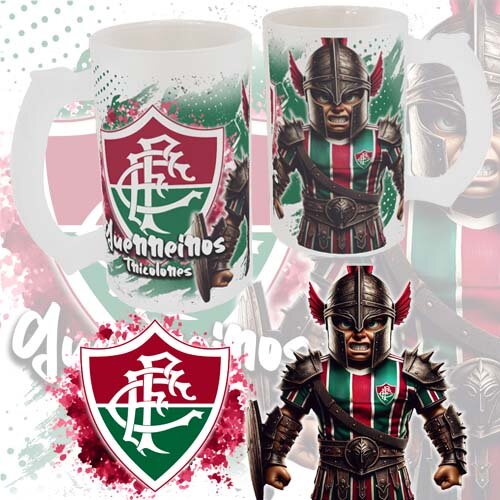 Pacote Artes Canecas Chopp Times Futebol Mascotes Sublimação