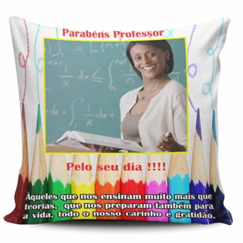Estampas Sublimação Almofadas Dia dos Professores Artes