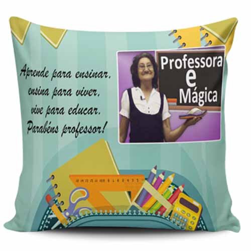 Artes Prontas Almofadas Dia dos Professores Sublimação Corel