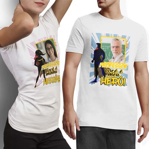 Pack 30 Artes Sublimação Camisetas Professores Mockups