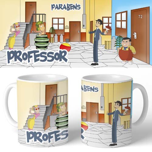 Artes Canecas Dia Professores Editáveis Mockups 30 Estampas