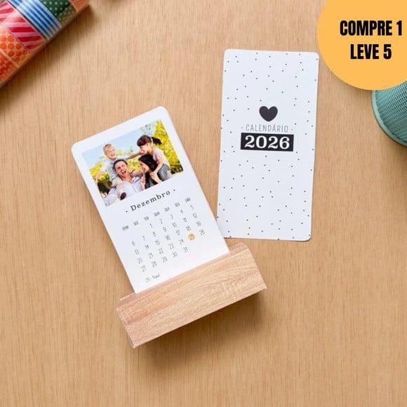Arquivo de Corte 2026 Calendário Mesa -6125