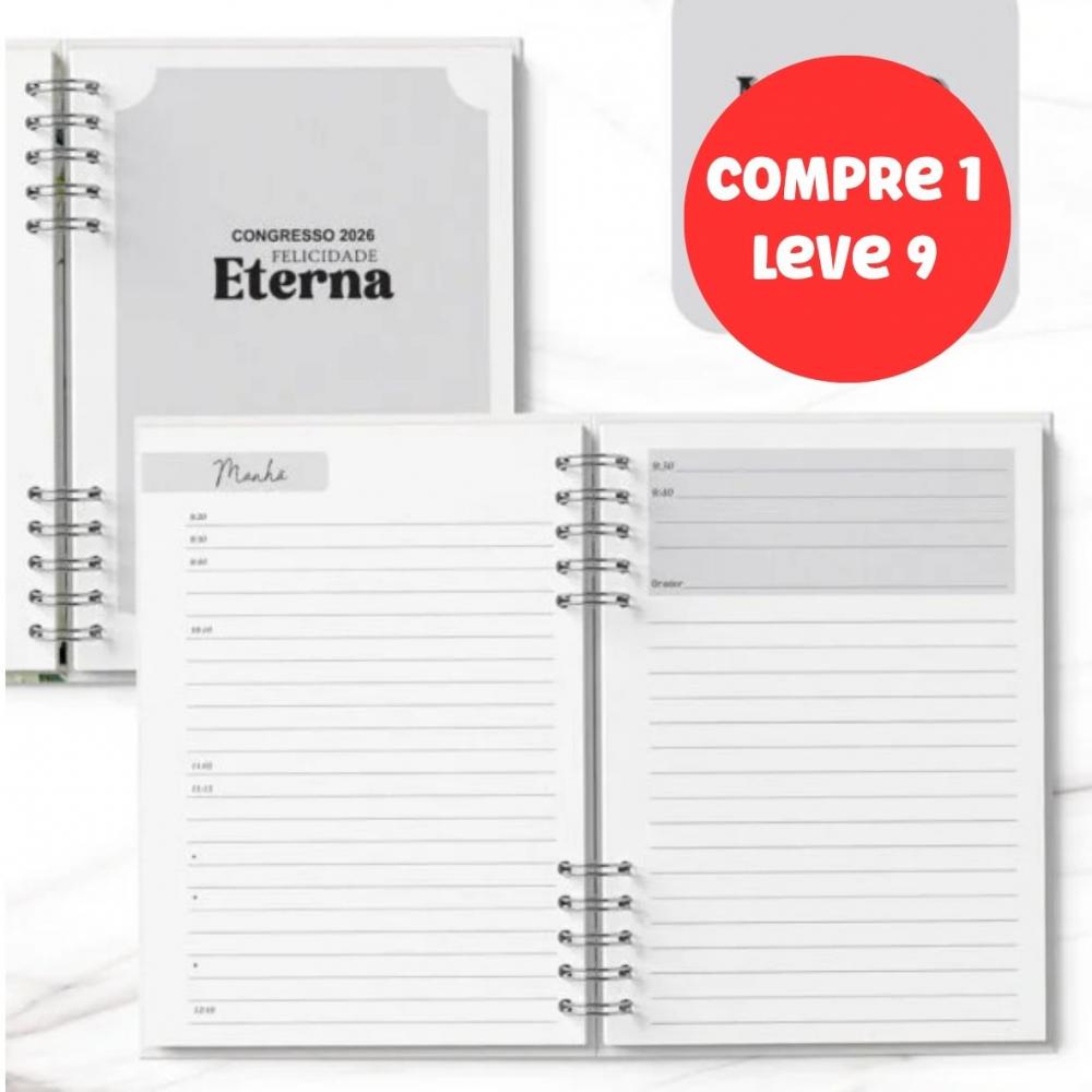 Arquivo Digital Caderno Congresso 2026 Felicidade Eterna MASCULIN