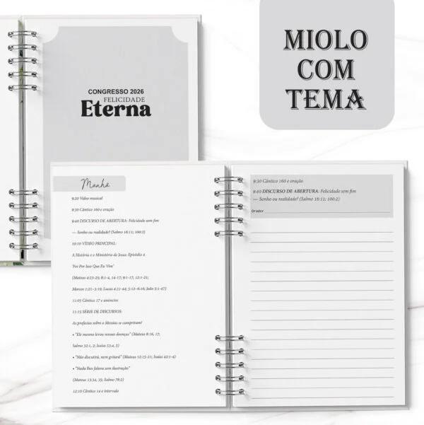 Arquivo Digital Caderno Congresso 2026 Felicidade Eterna MASCULIN