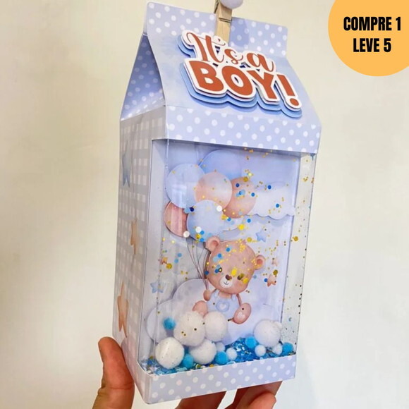 Arquivo de Corte Caixa Milk com Vitrine -4113