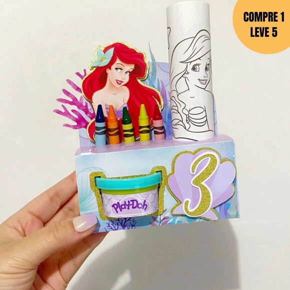 Arquivo de Corte Caixa Play Doh Porta Desenho e Lápis -4115