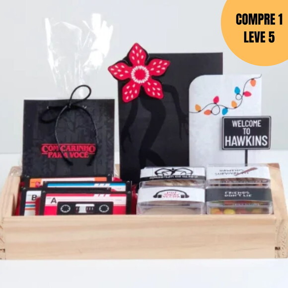 Arquivo de Corte Cesta Stranger Things -6305