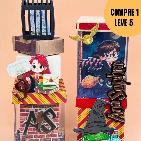 Arquivo de Corte Kit Harry Potter -5351