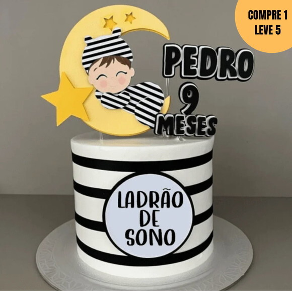 Arquivo de Corte Ladrão de Sono Topo de Bolo -2942