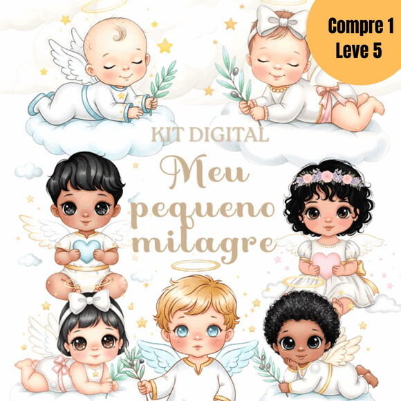Arquivo de Corte Meu Pequeno Milagre Kit Digital -5169