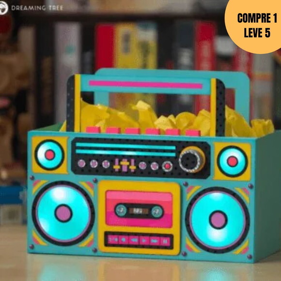Arquivo de Corte Sacola Modelo Boombox -4204