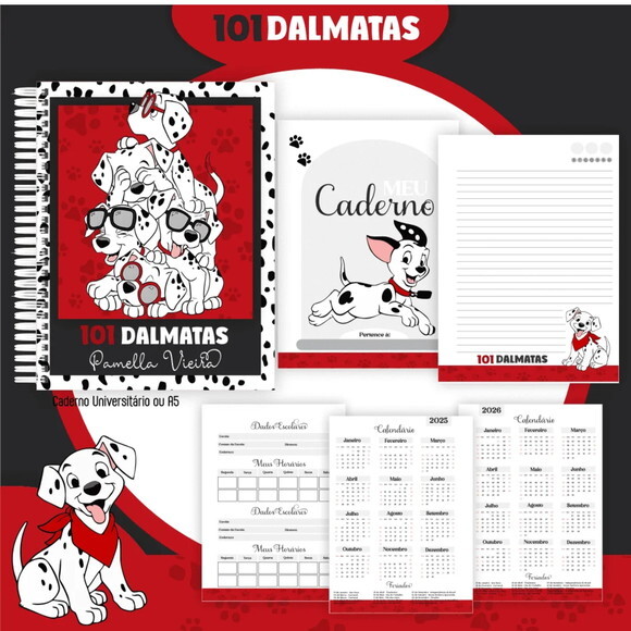 Arquivo Digital 101 Dalmatas Capas e Miolos 2025 -167