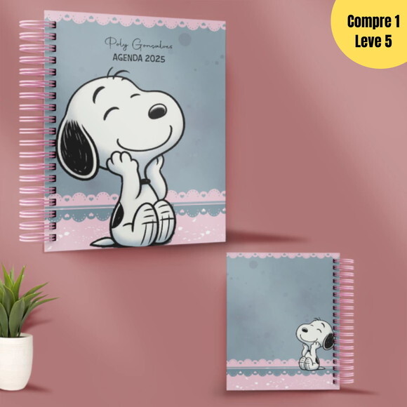 Arquivo Digital Agenda 2025 Snoopy -422