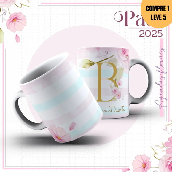 Arquivo Digital Agenda Alfabeto Floral Candy 2025 -249