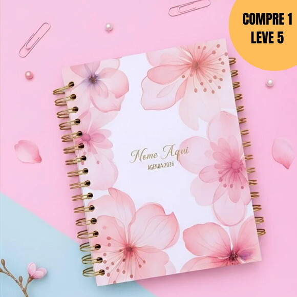 Arquivo Digital Agenda Dupla Especial 2026 Flowers -5703