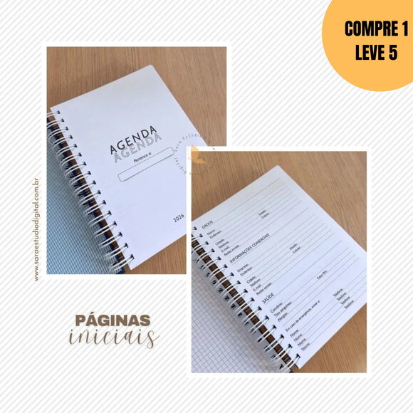 Arquivo Digital Agenda Neutra Datada 2026 2 Dpp -5822