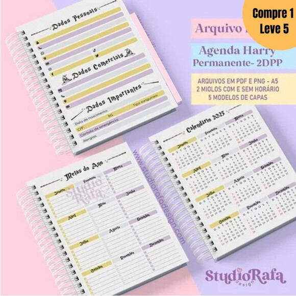 Arquivo Digital Agenda Permanente Harry Potter 2dpp -1328