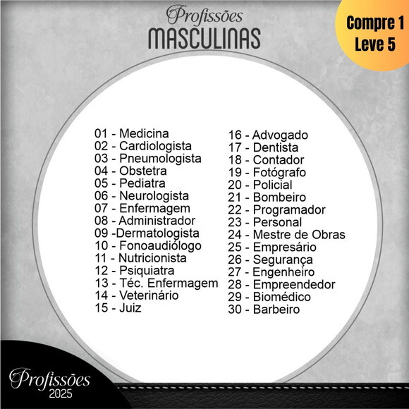 Arquivo Digital Agendamentos Masculino Profissões 2025 -274