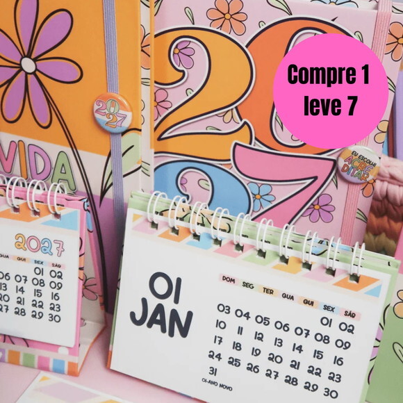 Arquivo Digital Agendas Colors A5 2027 - 6669