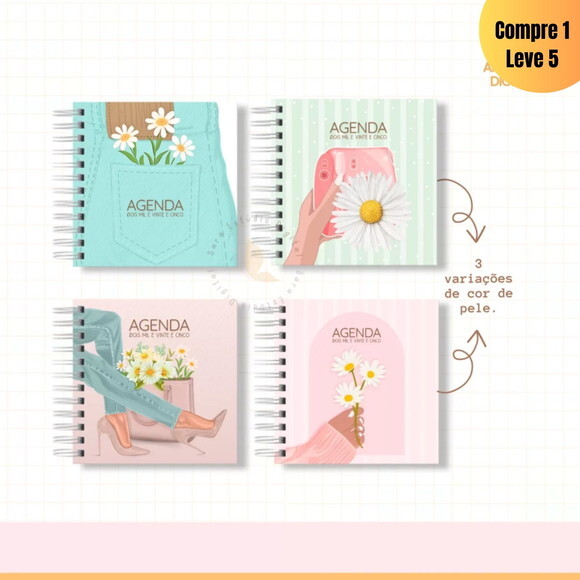 Arquivo Digital Agendas Mini Quadrada 2025 -326
