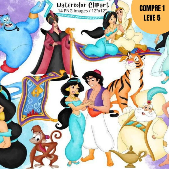 Arquivo Digital Aladdin Kit Digital -1514