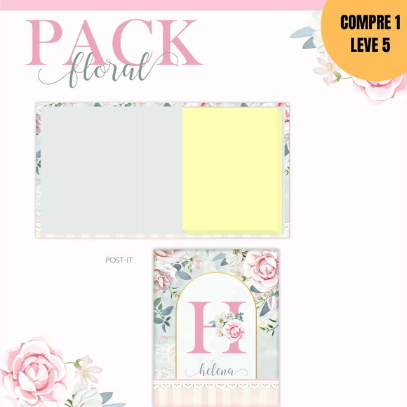 Arquivo Digital Alfabeto Floral Agendas 2026 -2914