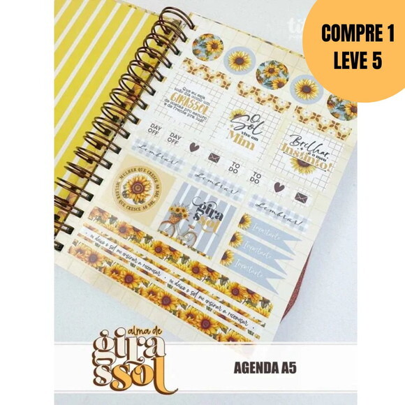 Arquivo Digital Alma de Girassol Combo Encadernação -5736