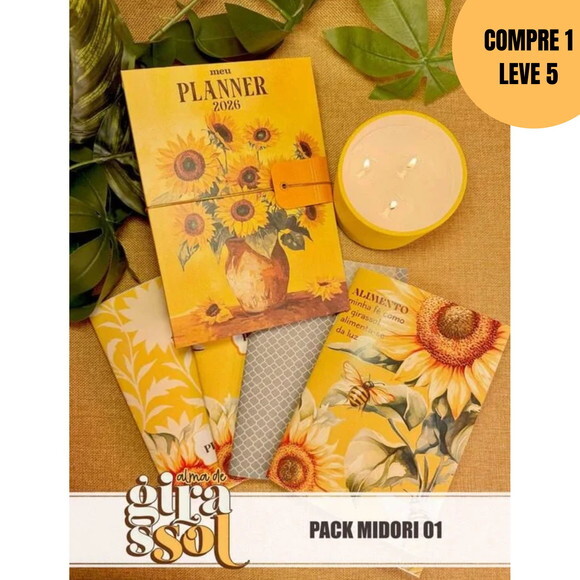 Arquivo Digital Alma de Girassol Pack Midori 01 -5933