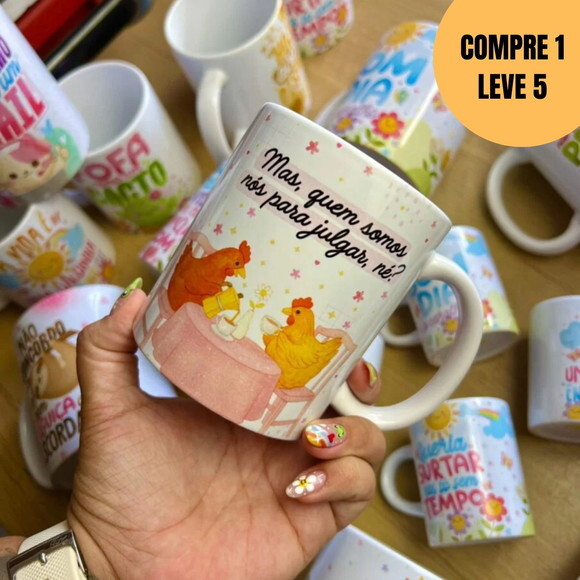Arquivo Digital Amigas Arte Avulsa Caneca -5742