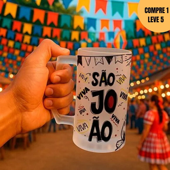Arquivo Digital Arte Caneca Chopp Festa Junina -3463