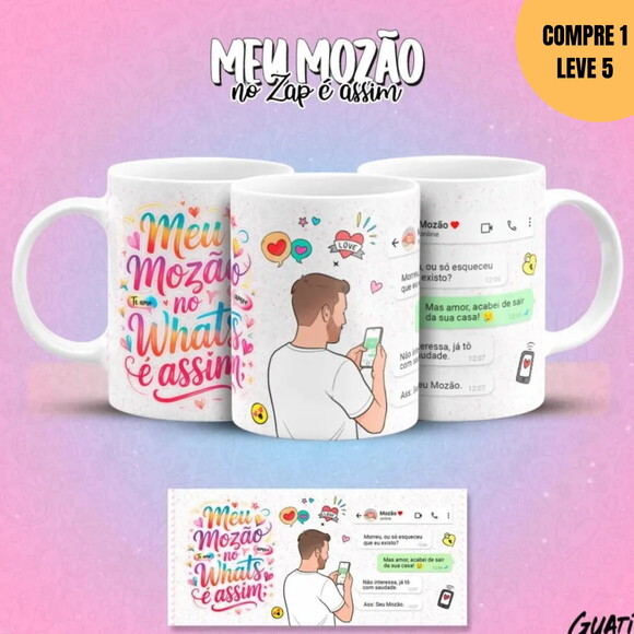 Arquivo Digital Arte para Canecas Dia dos Namorados -3612